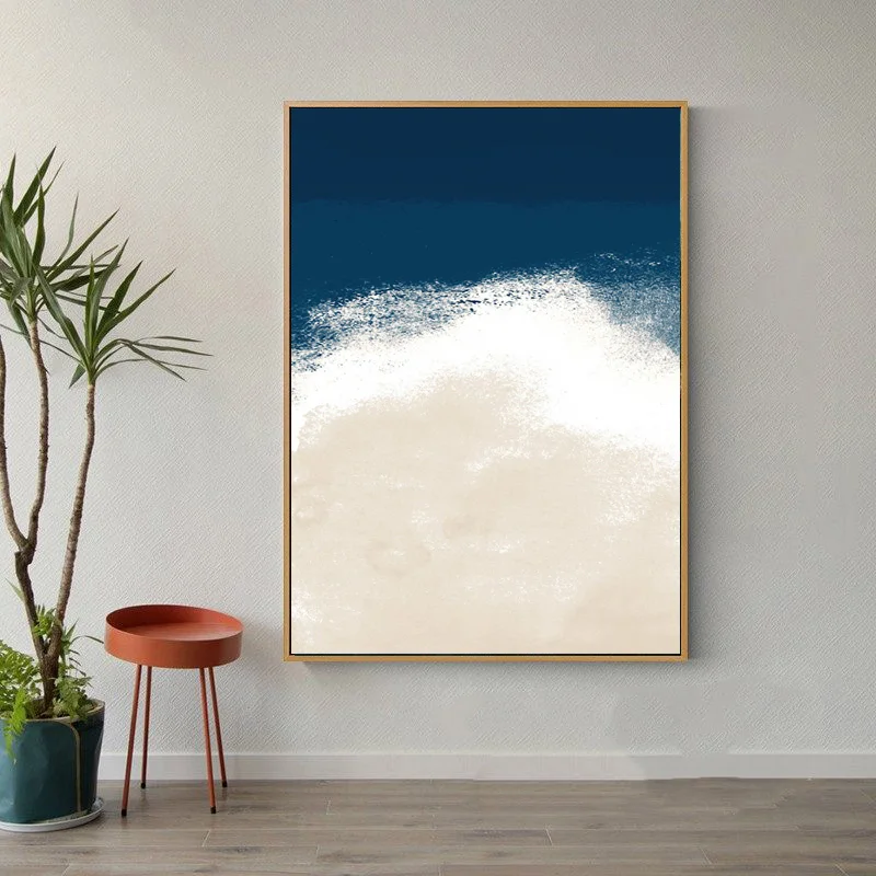 Абстрактные настенные плакаты и принты картина маслом напечатанная на холсте