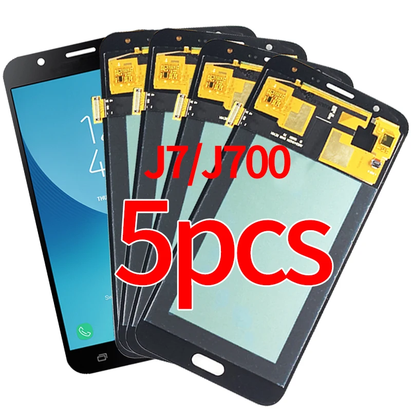 

5 шт./лот incell для Samsung J700 регулировки ЖК-дисплей с сенсорным экраном для Сань Син Galaxy J7 2015 J700F J700M J700T с ЖК-дисплеем