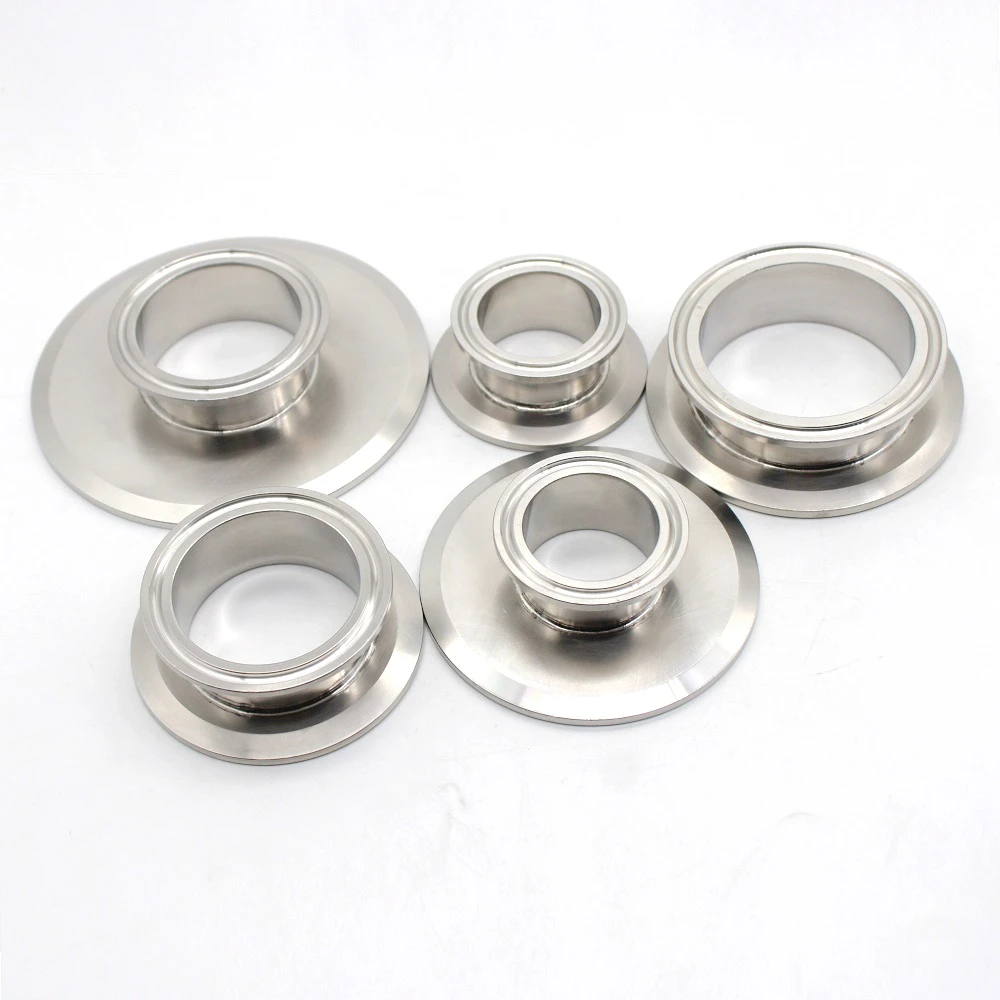 

1.5" 2" 2.5" 3" 4" Tri Clamp Reducer Flange OD End Cap Reducing SUS 304 Stainless Steel Sanitary Home Brew Beer