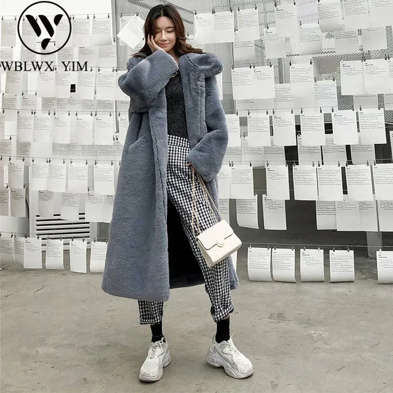 Высокое качество с капюшоном пальто мехом для женщин теплая дутая куртка из