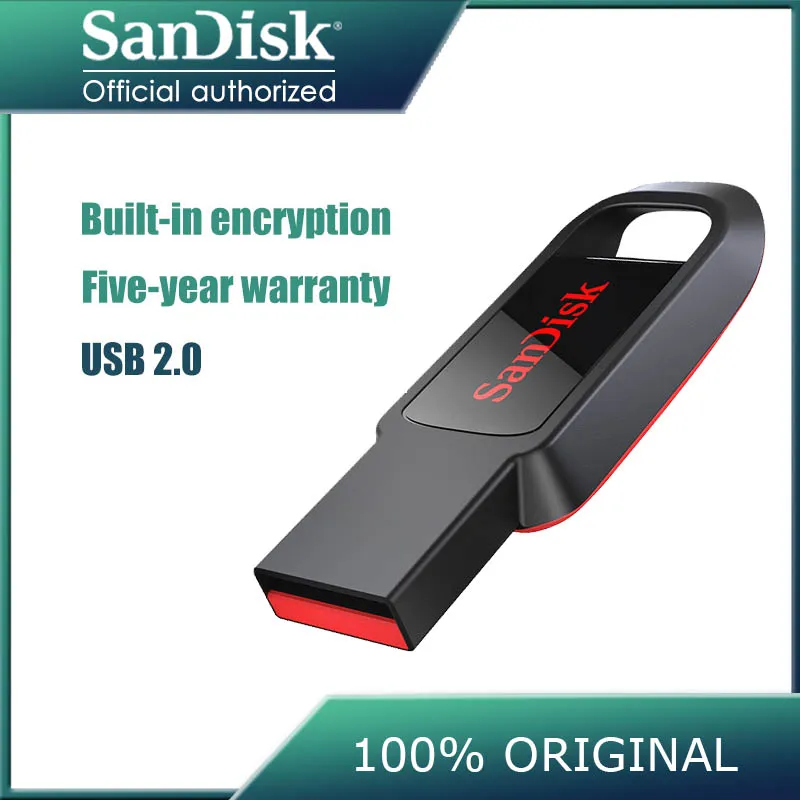 USB флеш-накопитель SanDisk CZ61 128 ГБ/64 Гб/32 ГБ/16 ГБ флешка 2 0 карта памяти usb диск |