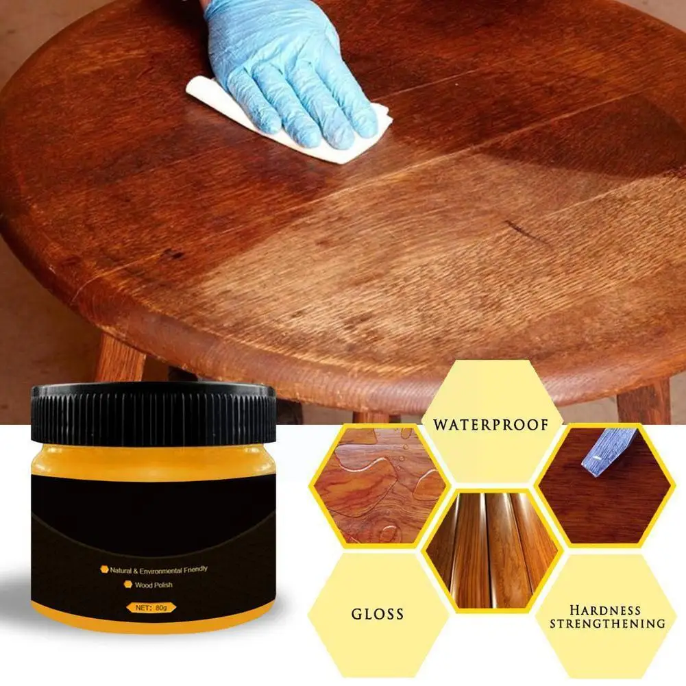 

Wood Floor Beeswax Furniture Maintenance Mahogany Care Cleaning Cleaner Kitchen Wood Polishing Seasoned Beeswax Polishing C6B4