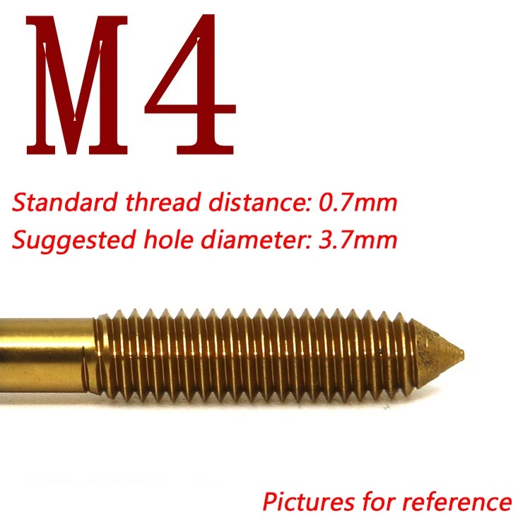 

Экструдированный Метчик M3, M4, M5, M6, M8, M10, M12, 2 шт., HSS-E, M3-M12