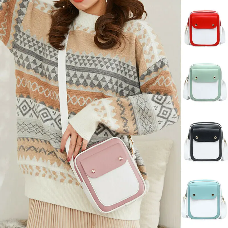 Новинка Модный женский маленький чехол для сотового телефона через плечо сумка