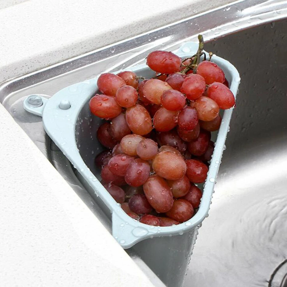 Корзина для хранения губки мыла Basedidea кухонная раковина Угловой фильтр на