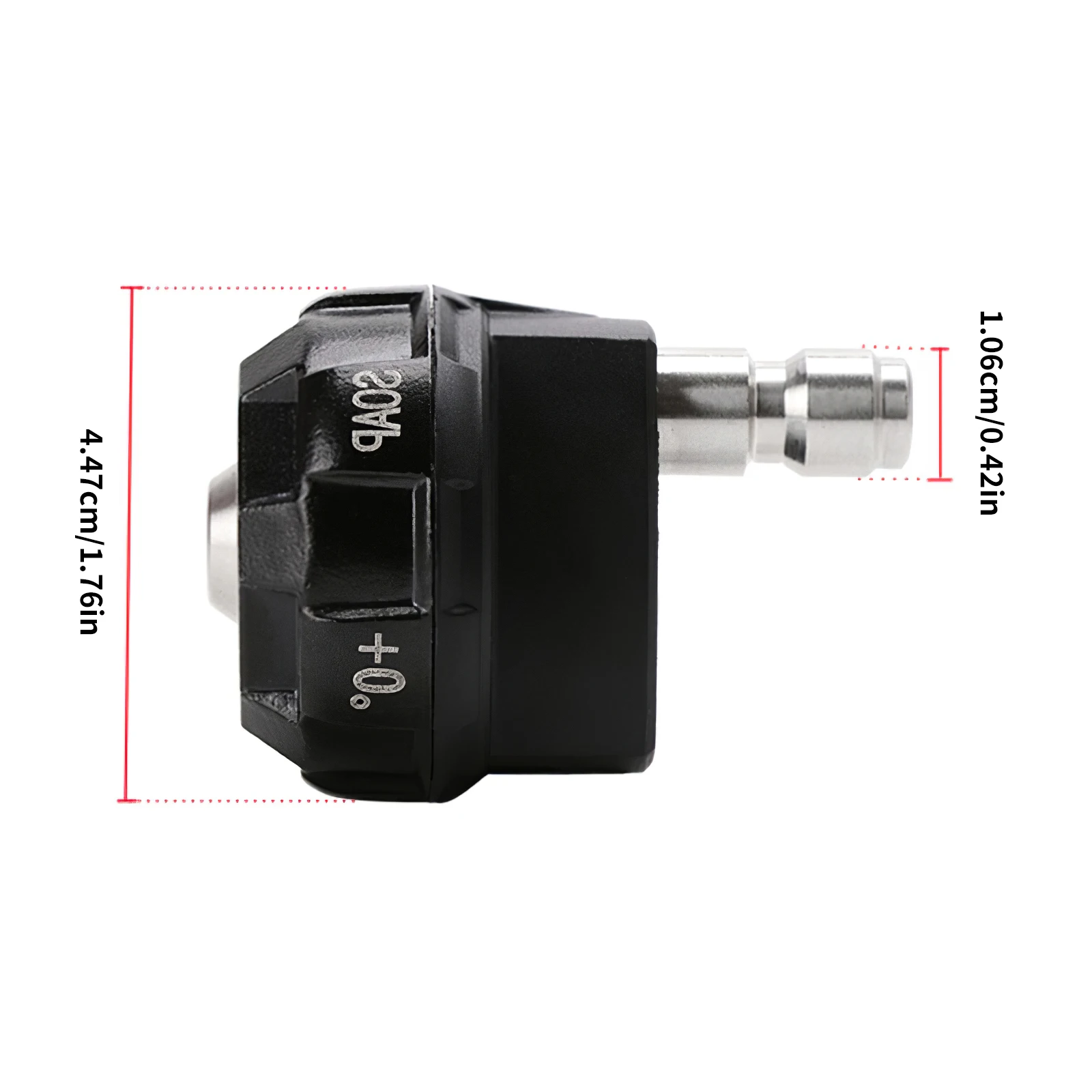 

6-in-1 Universal High Pressure Car Wash Water Gun Spray Nozzle Quick Connect Cleaner Nozzle for Car Wash Garden Sprinkler