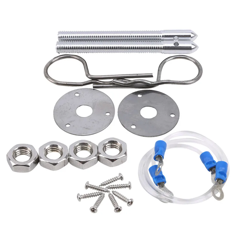 Универсальный гоночный автомобиль стиль из нержавеющей стали крепление капота