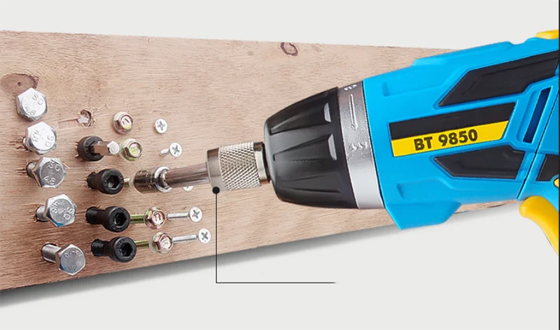 Электрическая отвертка с гибким валом литиевая для деформации втулка 3 6