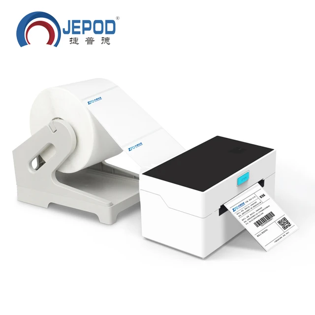 JEPOD JP-9220 High Speed Desktop Thermal Printer USB Bluetooth Label Maker Sticker Shipping Label Barcode Printer 6