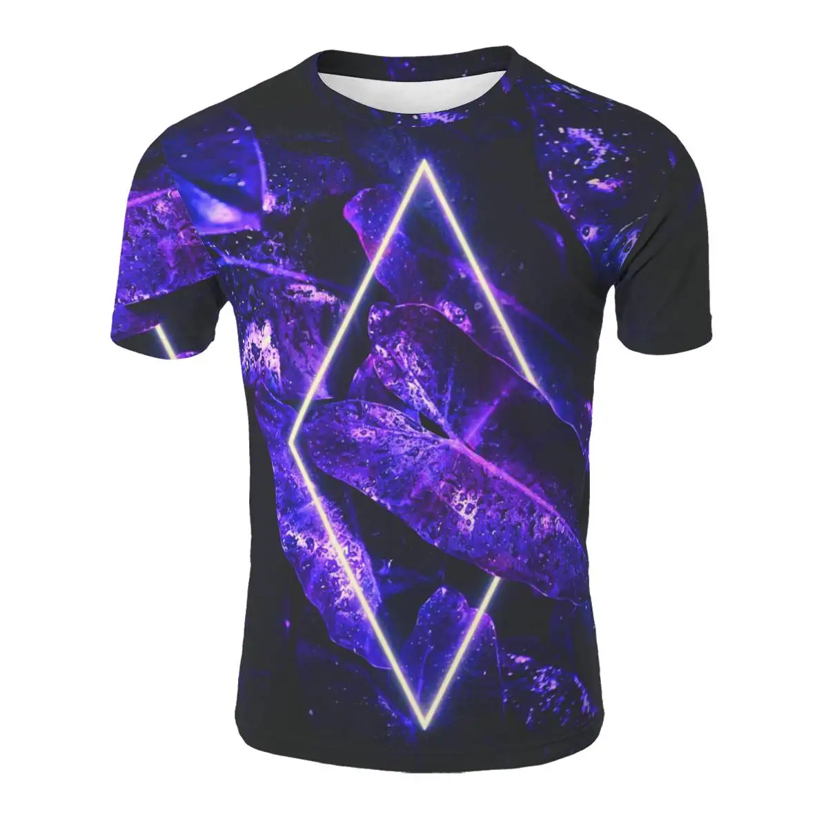 

2021 Four Seasons New Hot Selling Creative 3D Printing Top Short Sleeve Hot Graphics Simple And Generic Funny And Novel T-Shirt