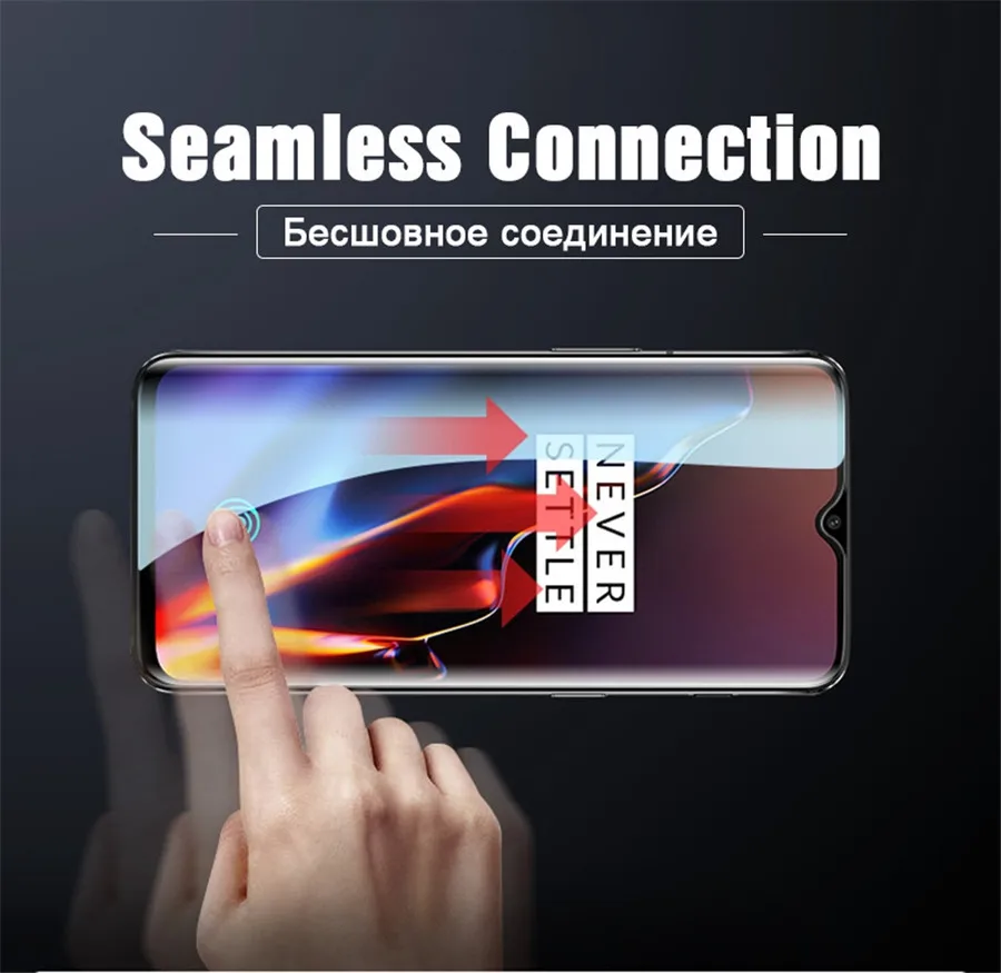 9D полностью наклеиваемая поверхность закаленное Стекло для Oneplus X 7, 6 комплектов/партия, размер 6T 5T с уровнем твердости 9H HD закаленное Стекло для Oneplus 5 T, 6 T, 3T Экран протектор пленка для всего экрана