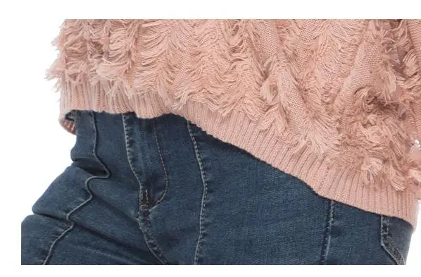 Suvance Autumn Winter Office Lady Knitted Slash Neck 4 Solid Color Sweater Patchwork One Size Women Loose Pullover Jl-yh073 | Женская