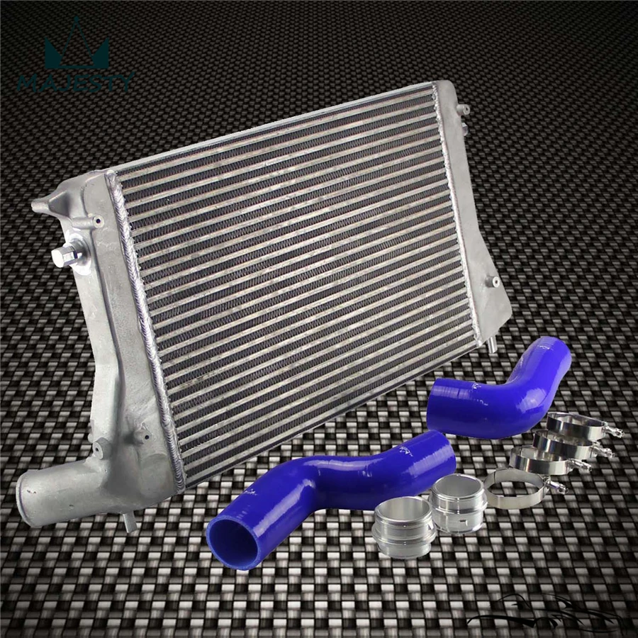 Комплект INTERCOOLER (Версия 2) для синего VW 06 10 GTI GOLF TURBO V MK5 2 0 T FMIC|intercooler kit|golf turbokit intercooler