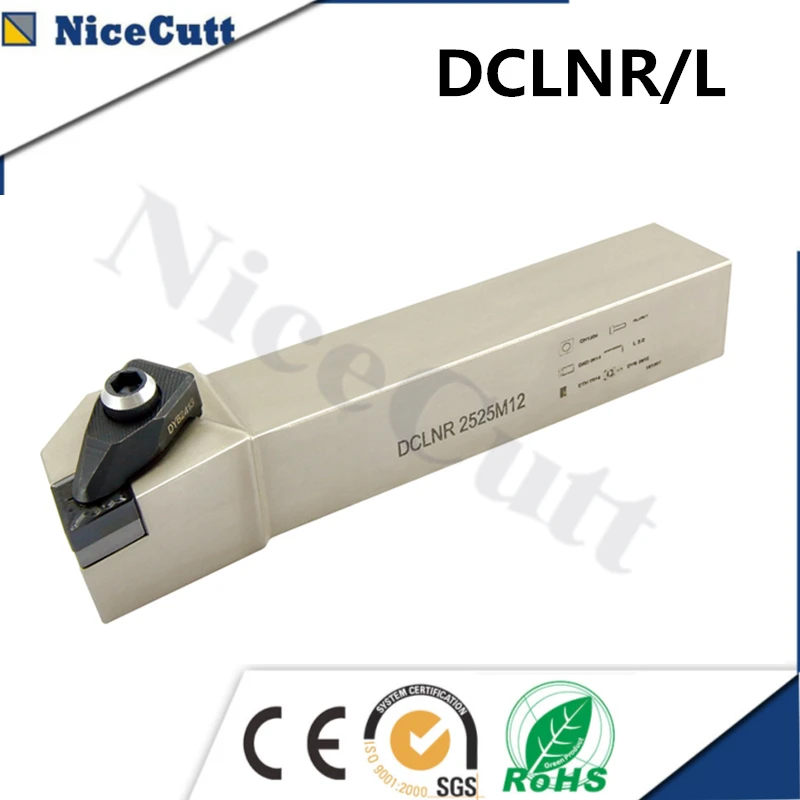 Nicecutt DCLNR1616H12 Держатель токарного инструмента DCLNL1616H12 внешний токарный станок с