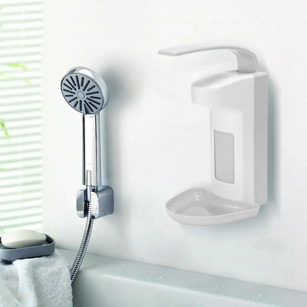 

Manual Soap Dispenser Hospital Hotel Disinfection Hand Sanitizer Bottle 500ml Elbow Pressure Soap Dispenser 30P