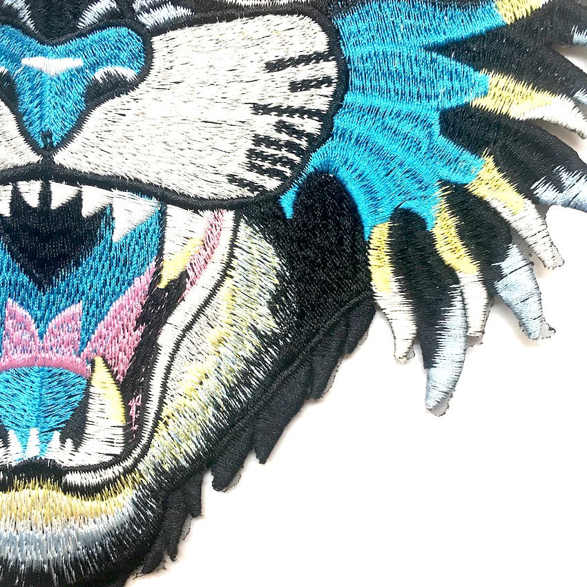 1 шт. большая нашивка с котом для одежды вышивка пришивка аппликация большой