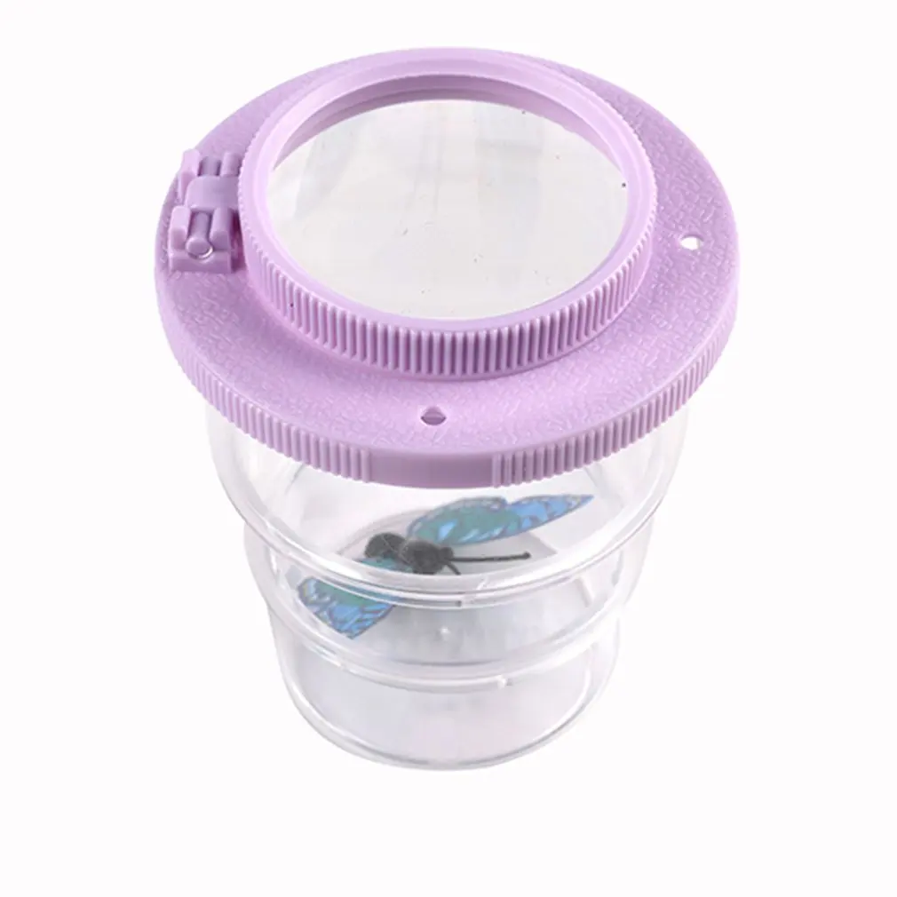 Коробка жуков увеличит средство для просмотра насекомых увеличительное стекло