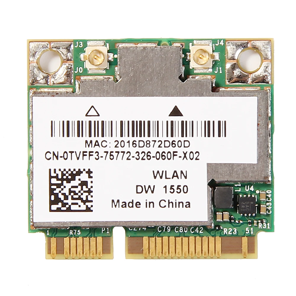 Двухдиапазонная сетевая карта AzureWave BCM4352 BCM94352HMB мини PCIe 802.11AC 867 Мбит/с