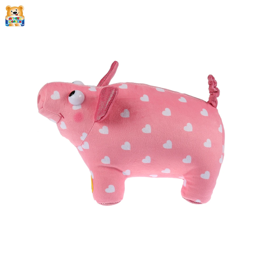 Игрушка мягкая Мульти-пульти Поросенок Хрю из мультфильма Деревяшки 20см Русская