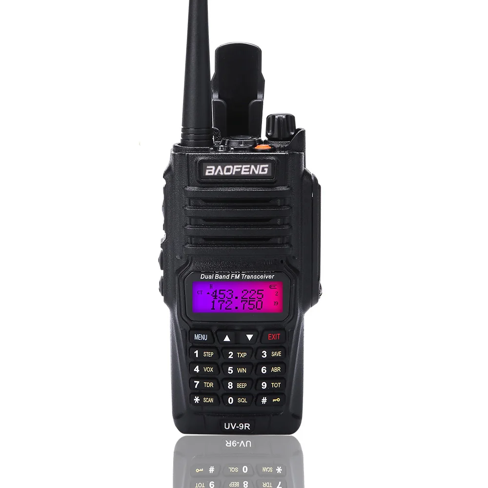 IP67 Водонепроницаемый Baofeng uv9r 7 Вт Радио UV 9R 136 174/400 520 МГц двухдиапазонный двойной