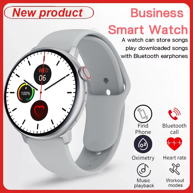 

Smart Watch Women New Product Bluetooth Call HD 360*360 Reart Rate Fitness Tracker Sportswatch for iPhone Xiaomi as Ladies Gifts
