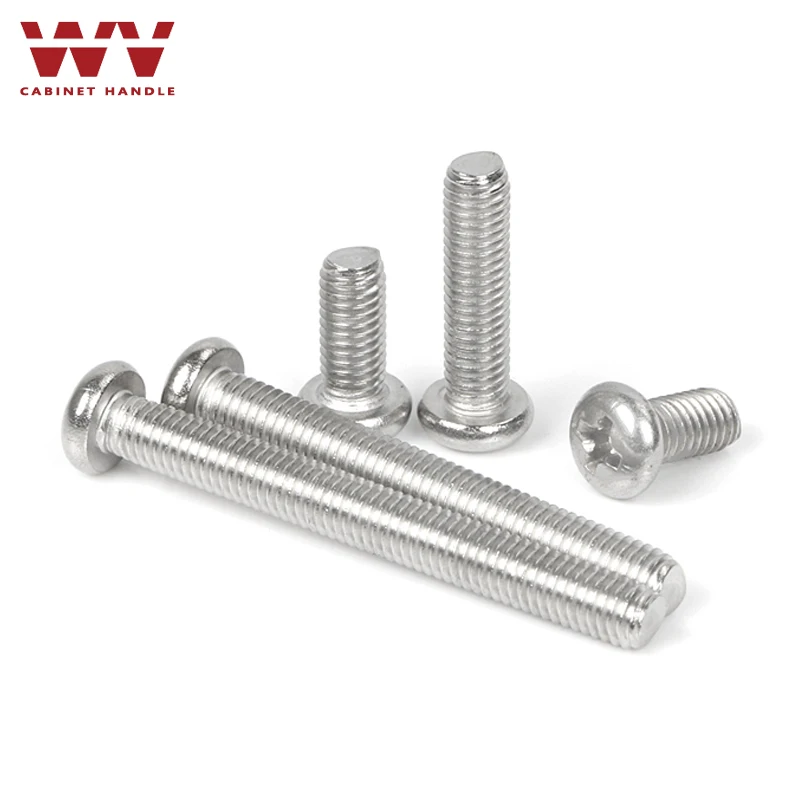 WV 304 крестовые винты из нержавеющей стали с круглой панорамной головкой M2 M3 M4 M5 M6