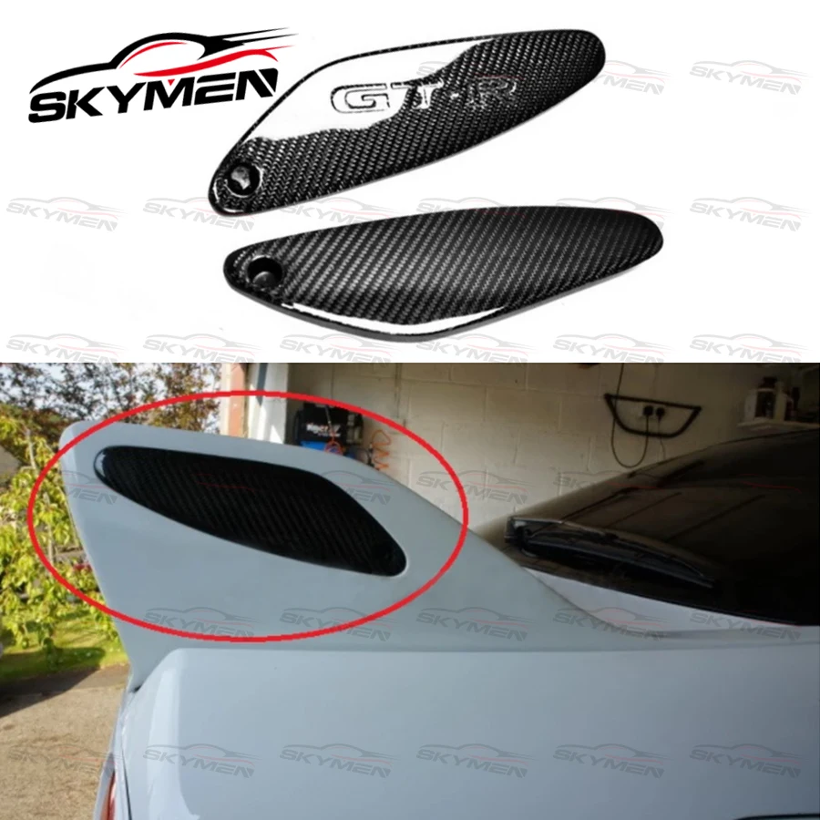 Комплект для тюнинга тела Skyline R33 GTR задний спойлер с логотипом gtr из углеродного