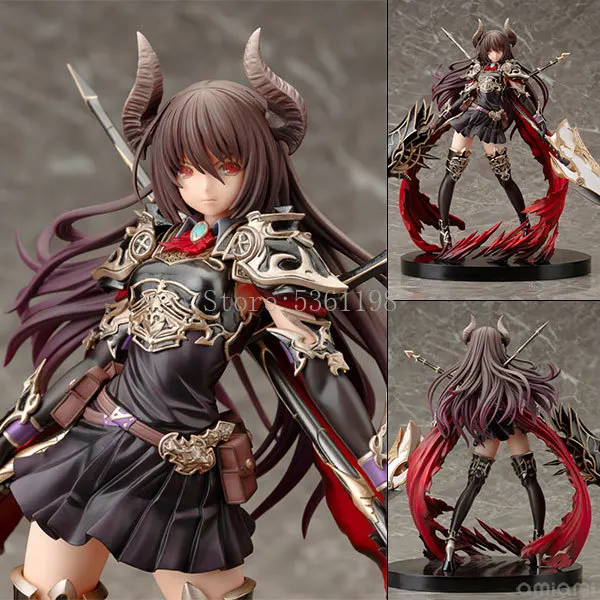 Фигурка аниме Rage of Bahamut 24 см темная Драгон Форте экшн-фигурка Deardragoon Forte