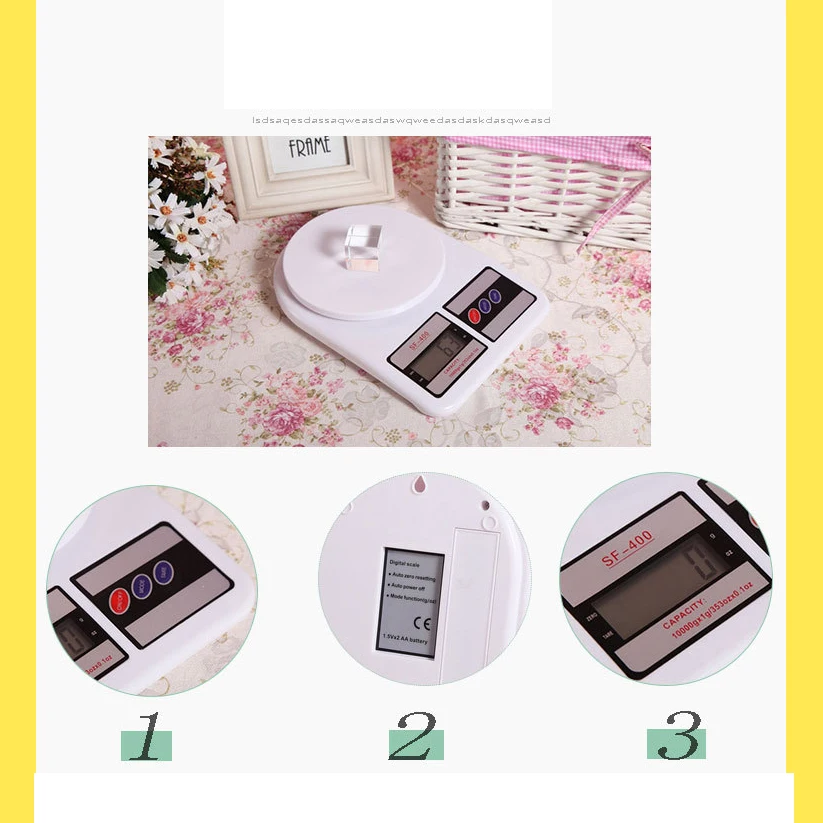Кухонные весы бытовые высокоточные электронные кухонные для выпечки приборы