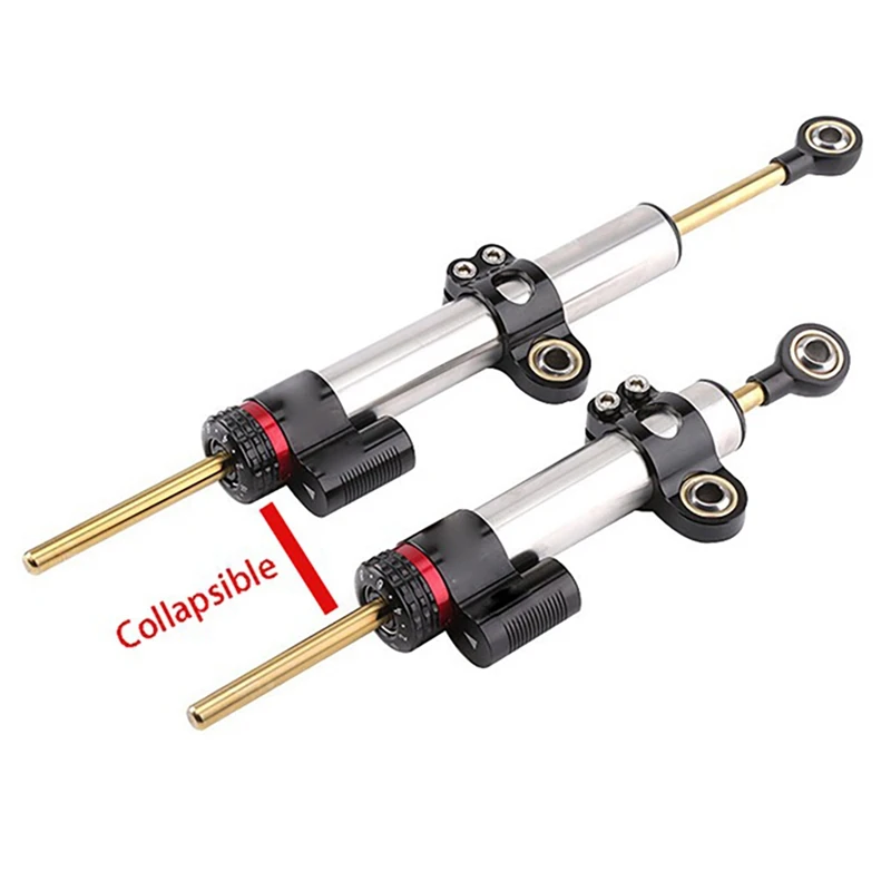 

Universal Motorcycle Steering Direction Damper for Kawasaki Honda SUZUKI Aviation Aluminum Alloy Parts