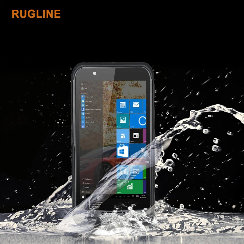 Водонепроницаемый сканер штрих-кода 6 дюймов Windows 10 Домашняя версия 1D 2D 2 Гб ОЗУ 32