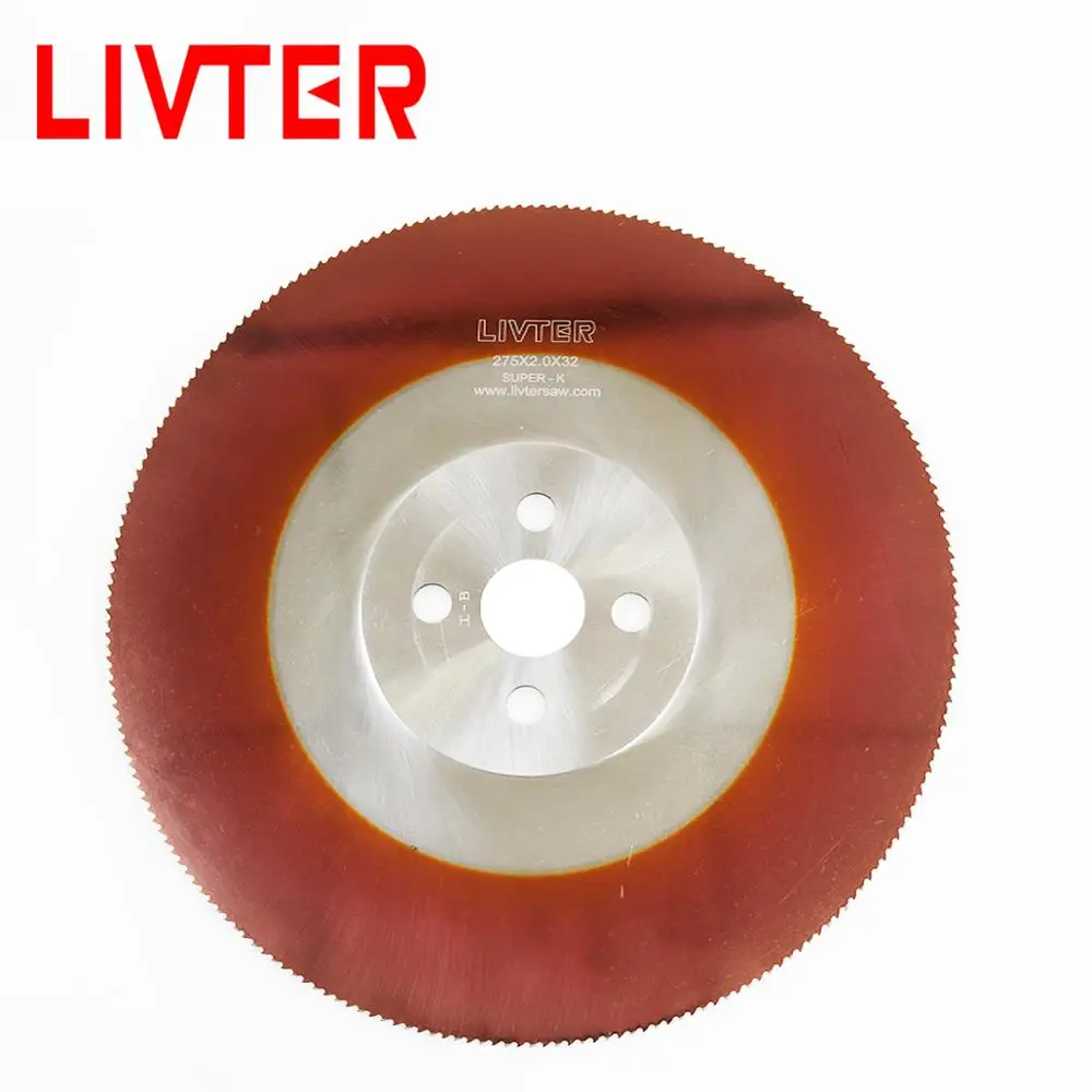 LIVTER Circular Saw Blade HSS Saw Blade Super K Cold Saw Blade for Cutting Stainless Steel pipe and bar