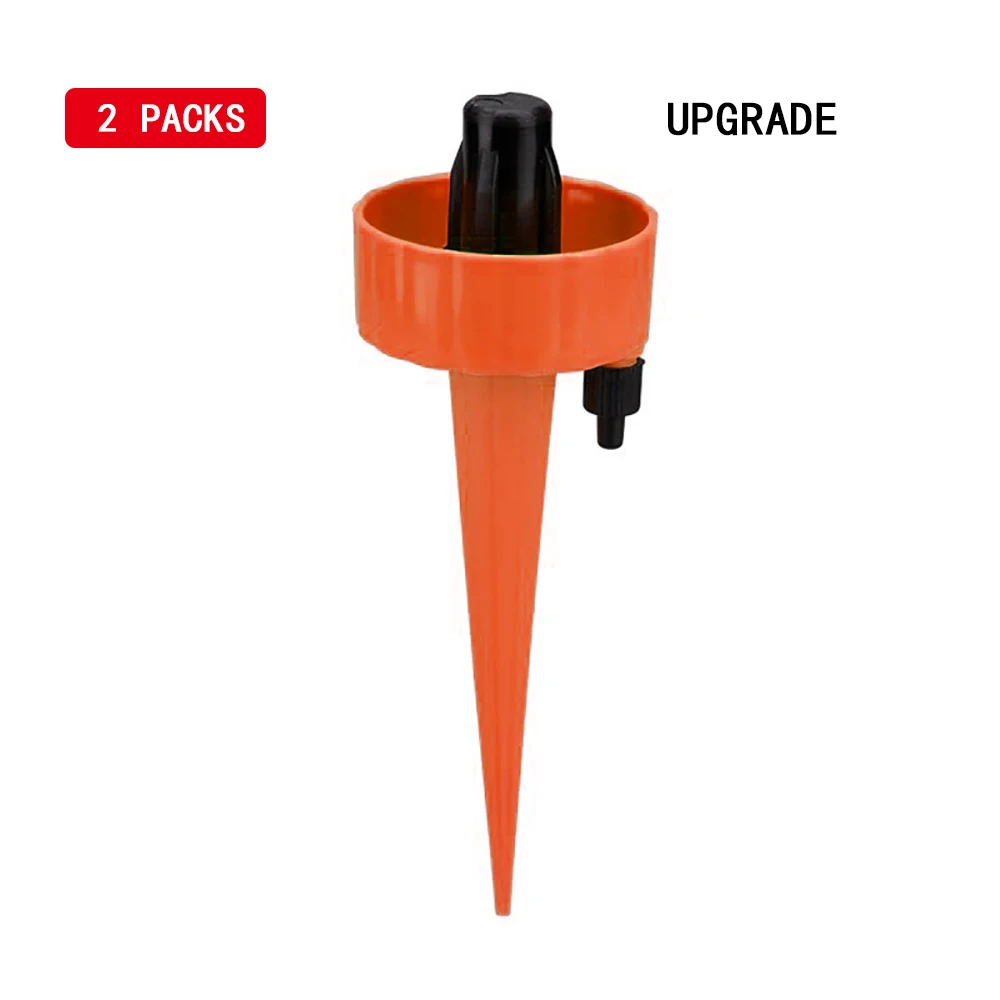 Upgrade Orange Автоматическое устройство орошения комнатных растений горшок для садового растения водяной клапан переключатель воды может автоматический полив шипы орошения 2 шт - Цвет: Upgrade Orange