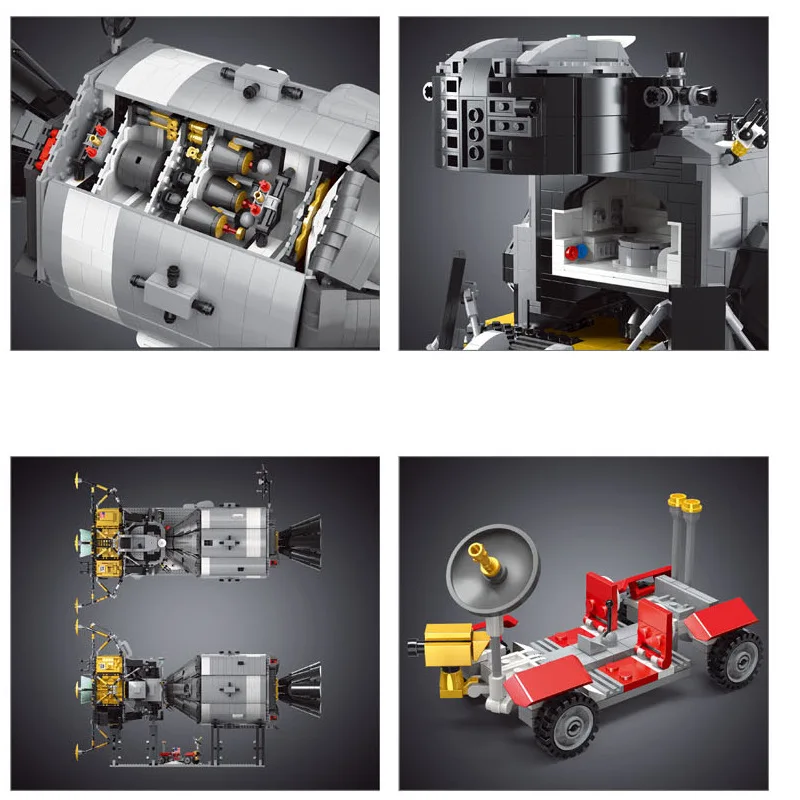 

MOULD KING MOC APOLLO11 Saturn V