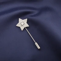 shiny star cute brooch shiny and exquisite small pin suit for formal occasions with high quality fashion corsage foe women