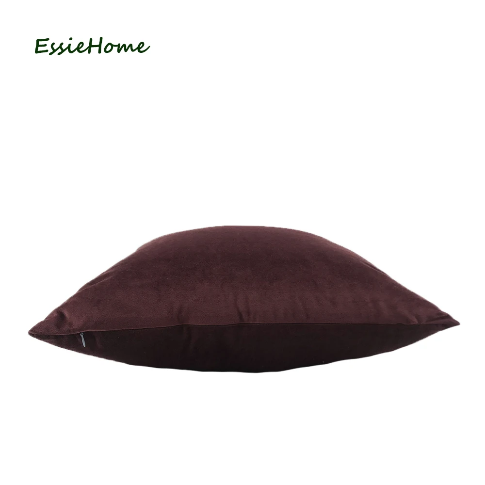 Домашний матовый толстый мягкий Бархатный Чехол для подушки ESSIE чехол подушка
