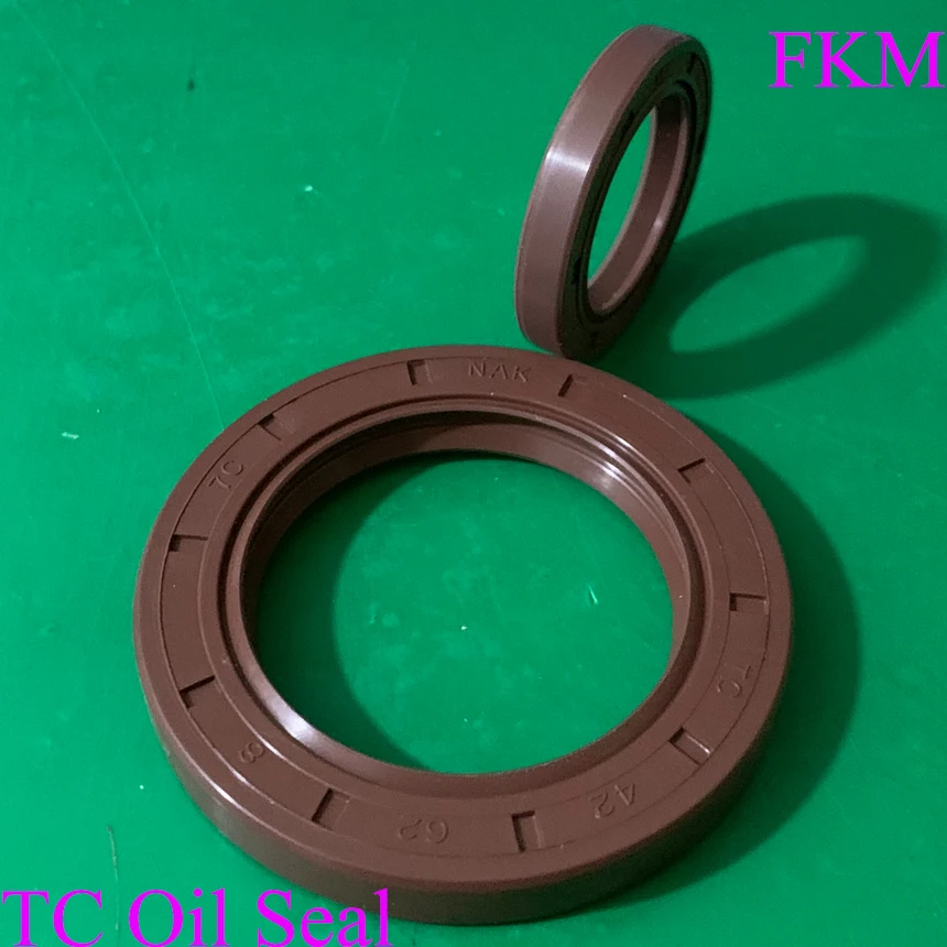 12*25*7/8/10 12x25x7/8/10 12*28*6/7 12x28x6/7 Fluoro FKM Fluorine Rubber Spring Two Lip TC Gasket Radial Shaft Skeleton Oil Seal |