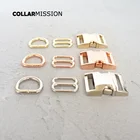 10 шт.лот 20 мм металлическая (металлическая пряжка + Регулируемая пряжка + кольцо D) для рюкзака, сумки, лямки, ошейник для кошек и собак, аксессуары для самостоятельной сборки, 3 вида