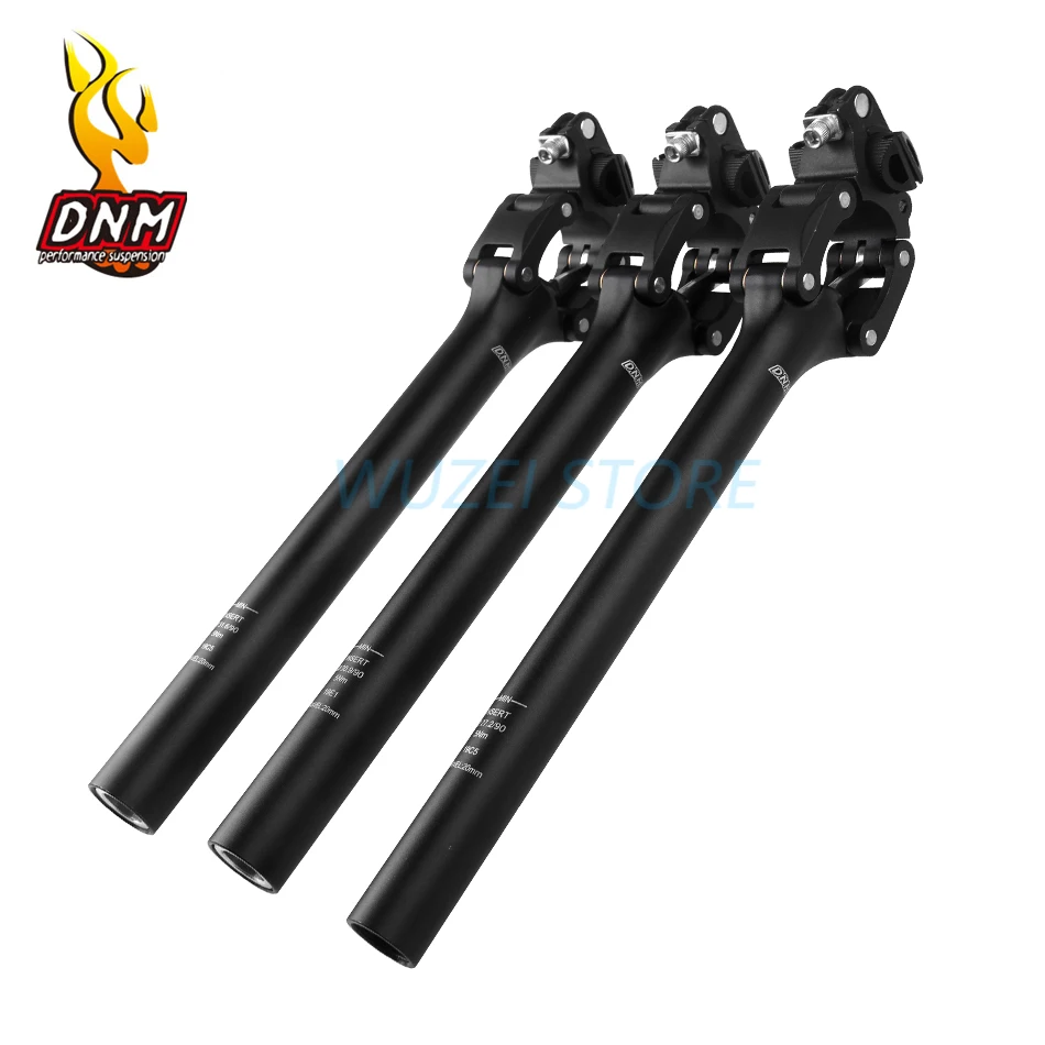 

DNM CTB Seatpost 27.2/28.6/30.0/30.4/30.9/31.6/33.9mm Shock absorbing Seatpost 350mm x 20mm Travel Mountain Road Bike Seat post