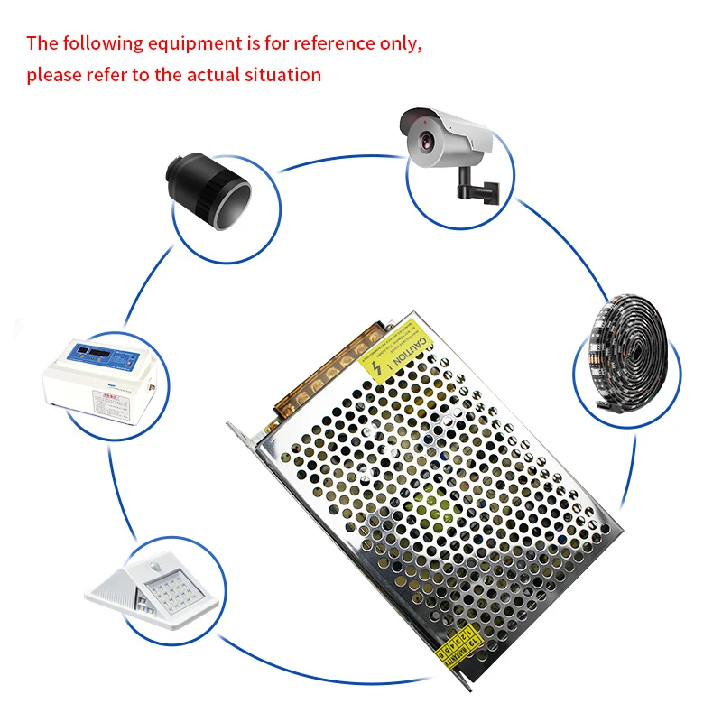 AC DC 220V постоянного тока до 12В импульсный источник Питание 12V 2A 3A 5A 10A 15A 20A