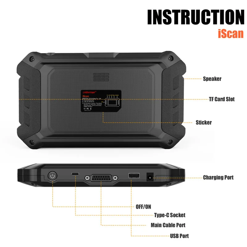 OBDSTAR iScan для Harley-DAVIDSON/DUCATI/PIAGGIO GROUP/BRP/TRIUMPH/BMW диагностический инструмент мотоцикла с