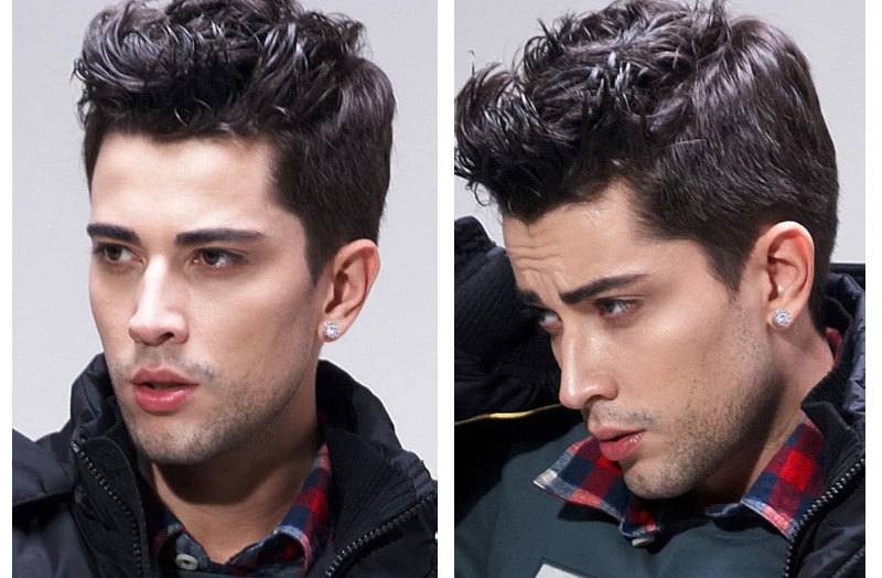 С сертификатом модные ювелирные изделия унисекс 8 мм круглые 2 карата циркония