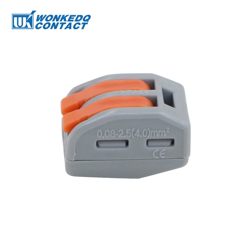 Splicing Connector 10Pcs Compact Quick Wiring 222-412 413 414 415 418 2P/3P/4P/5P/8P Pins 222 Type Junction Box Fast Connectors |