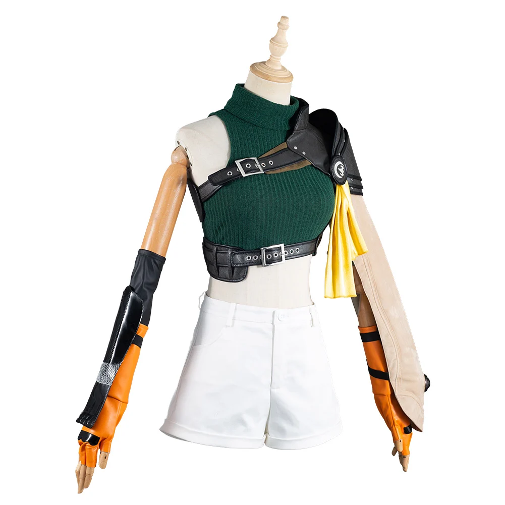 Последняя фантазия VII: переделка межклассный FF7 Yuffie Kisaragi костюмы для косплея