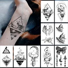 Водонепроницаемая Временная тату-наклейка маленькая собака поросенок панда животное флэш-тату небо кошка рука запястье поддельные Татто для боди-арта для женщин и мужчин