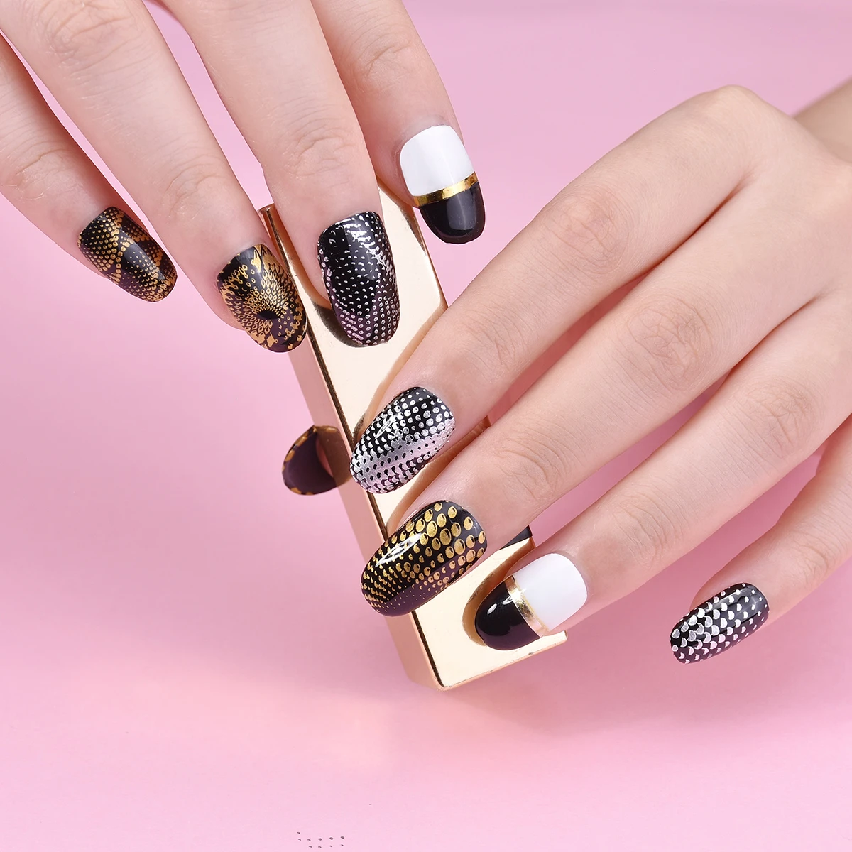 BEAUTYBIGBANG 6*12 см штамповки ногтей пластины шаблон для ногтей Лотос линия цветок бабочка Маникюр изображение ногтей шаблон