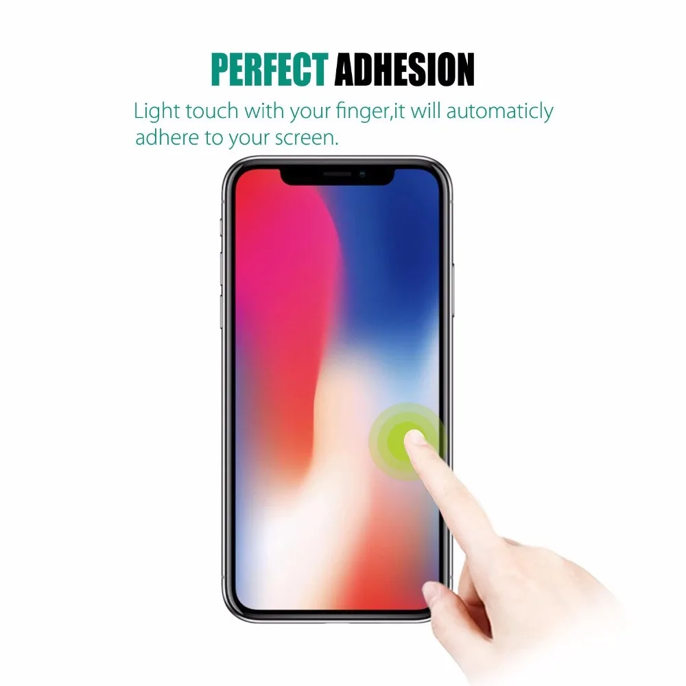 

Protective tempered glass for iphone XS max XR 7 8 x 10 screen protector glass for iphone 7 6S 8 6 plus glass film Protection