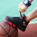 Детские кроссовки для спорта на открытом воздухе, новая стильная Баскетбольная обувь для мальчиков, нескользящая обувь, детская спортивная тренировочная обувь, корзина для тенниса