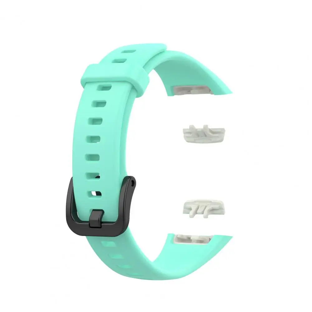 1 set watch strap soft waterproof silicone watch band wristband replacement for huawei honor band 6 wearable devices accessories free global shipping