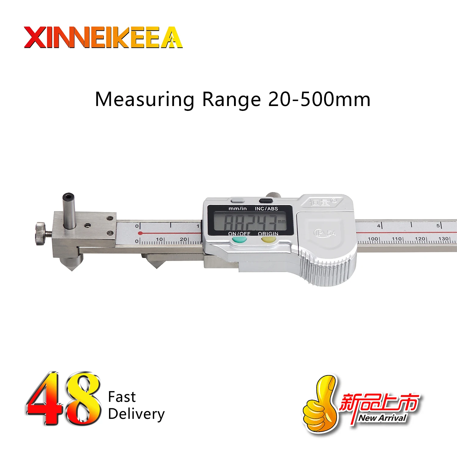 

Screw Head Thickness Digital Caliper Horizontal Center Distance Edge Center Distance Caliper 150mm 200mm 300mm Digital Caliper
